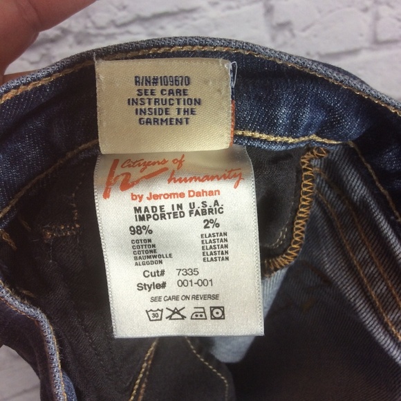 Citizens of Humanity Low Waist Bootcut blue jeans - Picture 3 of 8